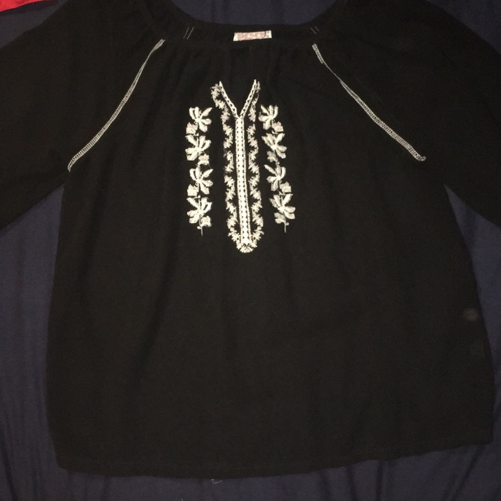 Black and White Shirt